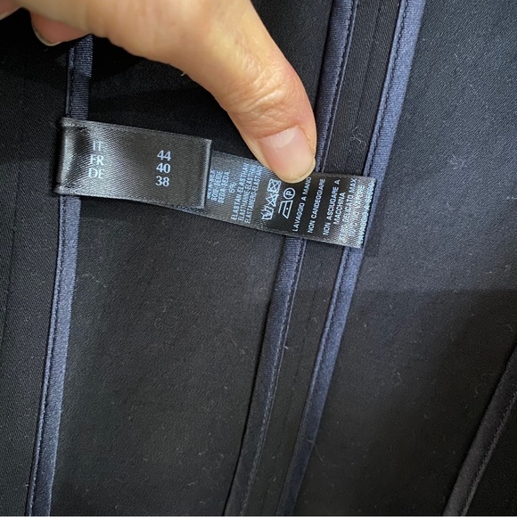 La Perla tailored black silk blend blazer Made in Italy - Picture 5 of 14